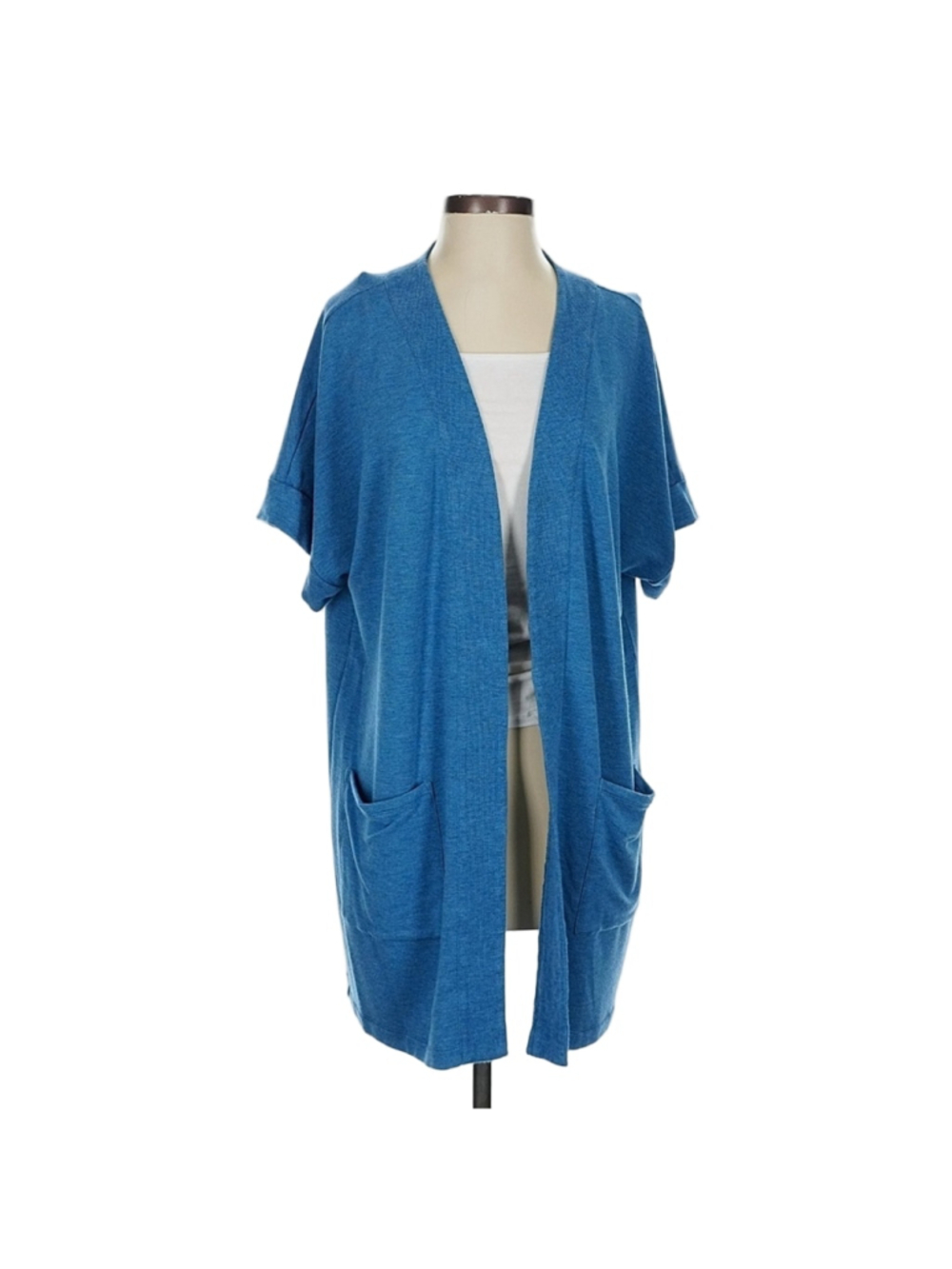 SOFT SURROUNDINGS BLUE CARDIGAN